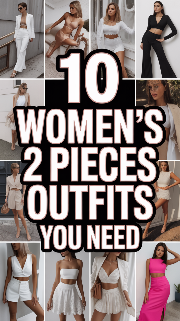👗 10 Women’s 2 Pieces Outfits You Need