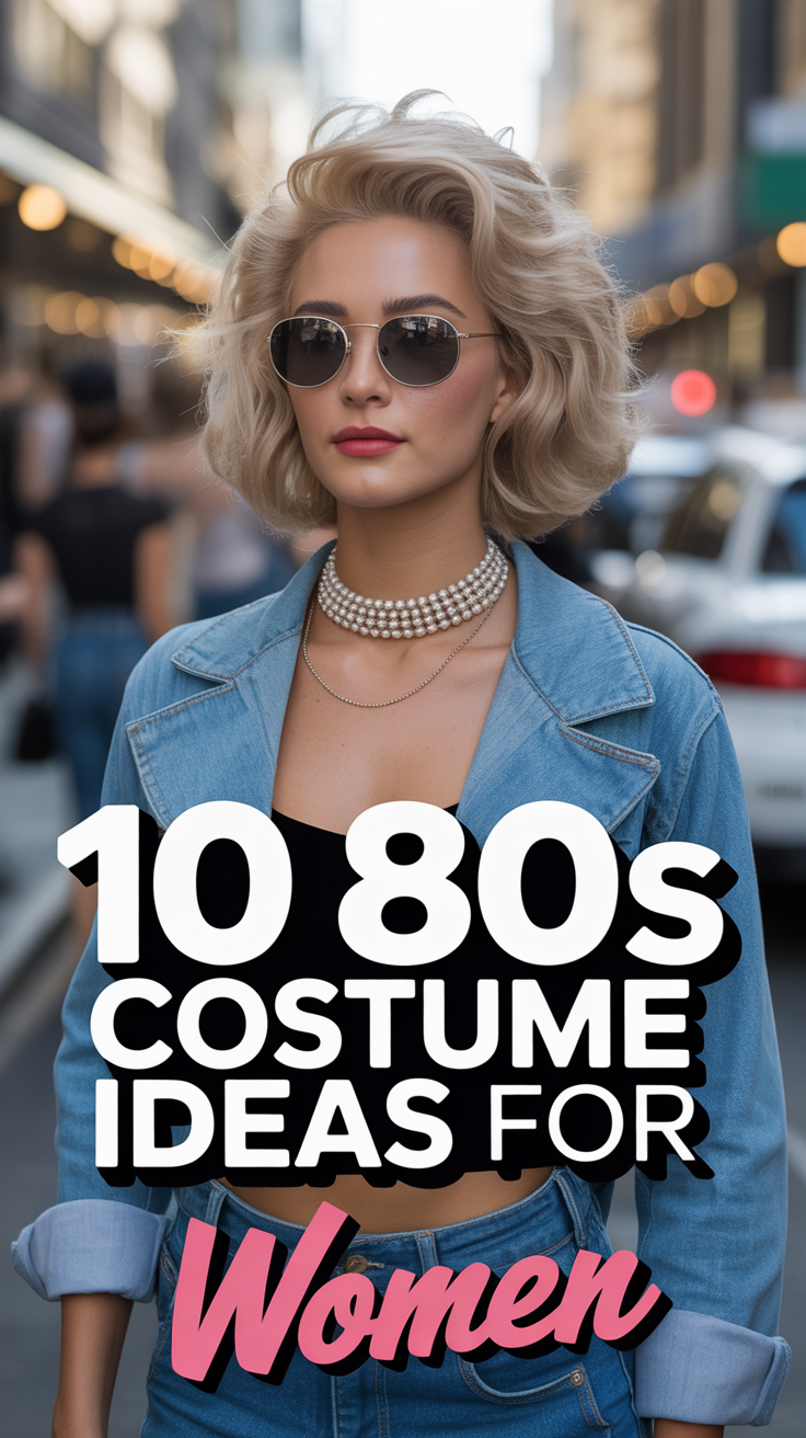 👾 10 80S Costume Ideas For Women