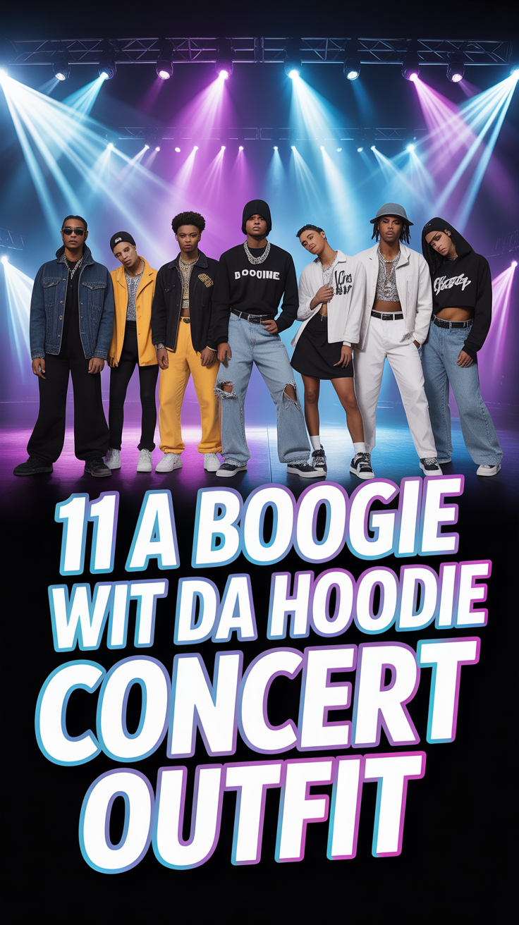 🎤 11 A Boogie Wit Da Hoodie Concert Outfit