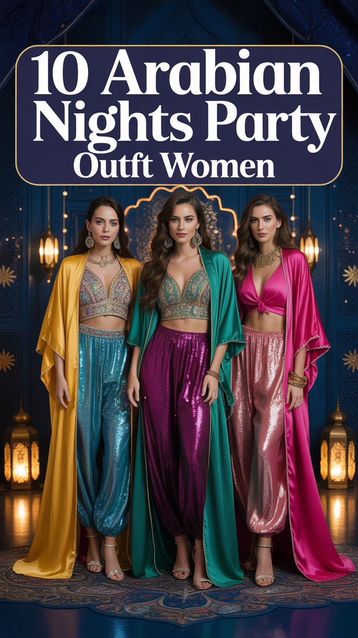 🕌 10 Arabian Nights Party Outfit Women