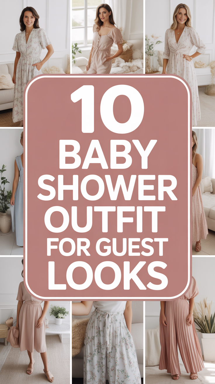 👗 10 Baby Shower Outfit For Guest Looks