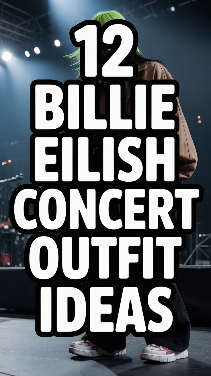 🎤 12 Billie Eilish Concert Outfit Ideas