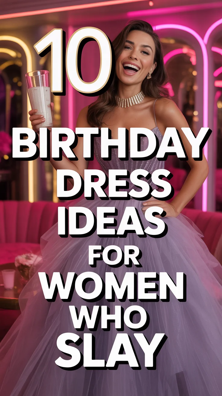 ✨ 10 Birthday Dress Ideas For Women Who Slay