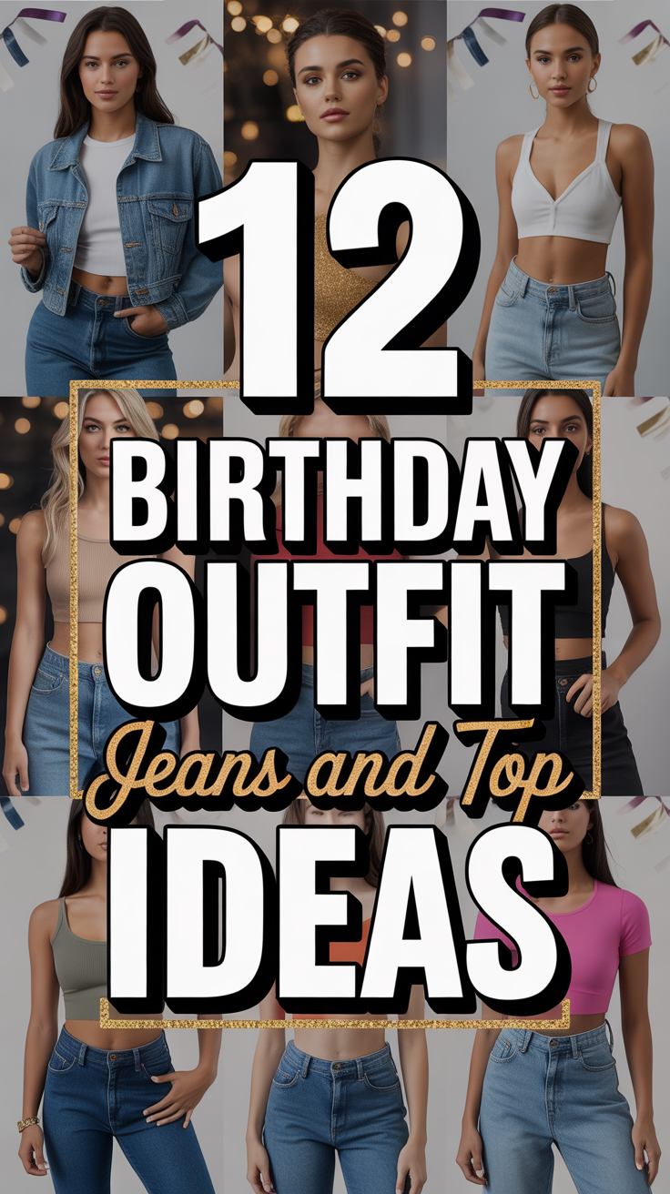 🎉 12 Birthday Outfit Jeans And Top Ideas