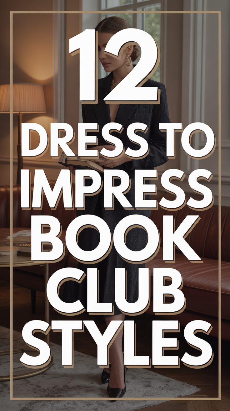 👗 12 Dress To Impress Book Club Styles