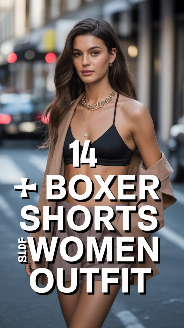 🩳 14 Boxer Shorts For Women Outfit
