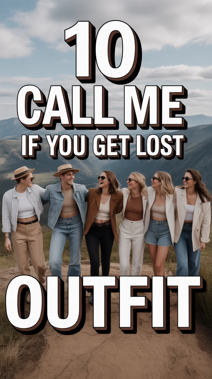 🧭 10 Call Me If You Get Lost Outfit