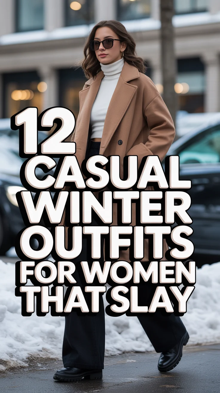 ❄️ 12 Casual Winter Outfits For Women That Slay