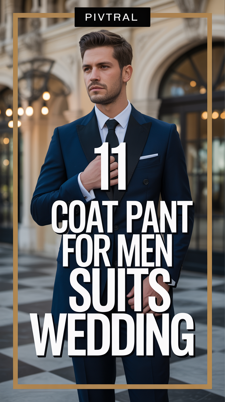 🕴️ 11 Coat Pant For Men Suits Wedding