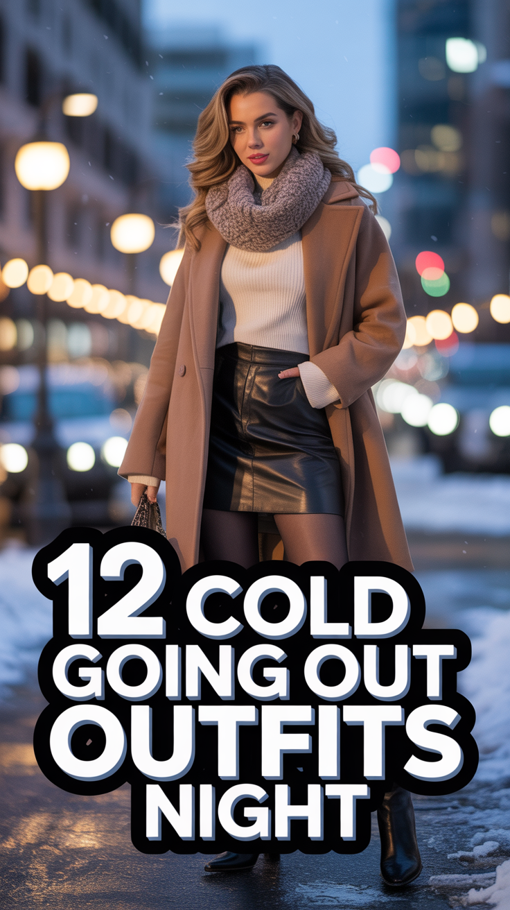 🧥 12 Cold Going Out Outfits Night
