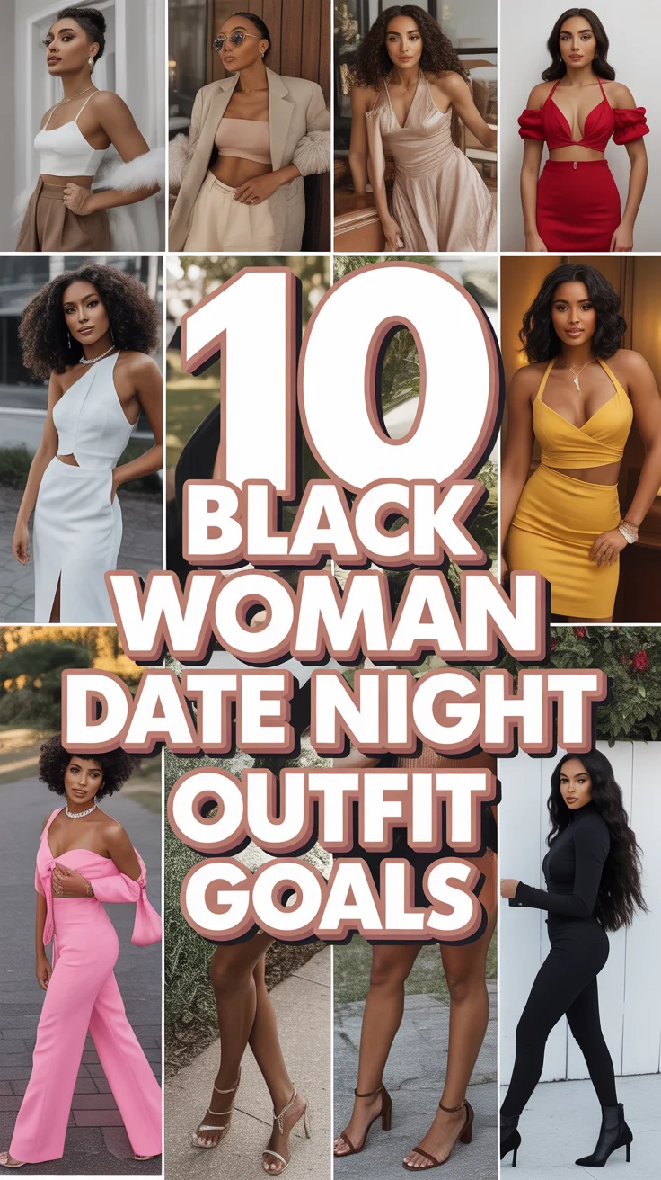 ✨ 10 Black Woman Date Night Outfit Goals