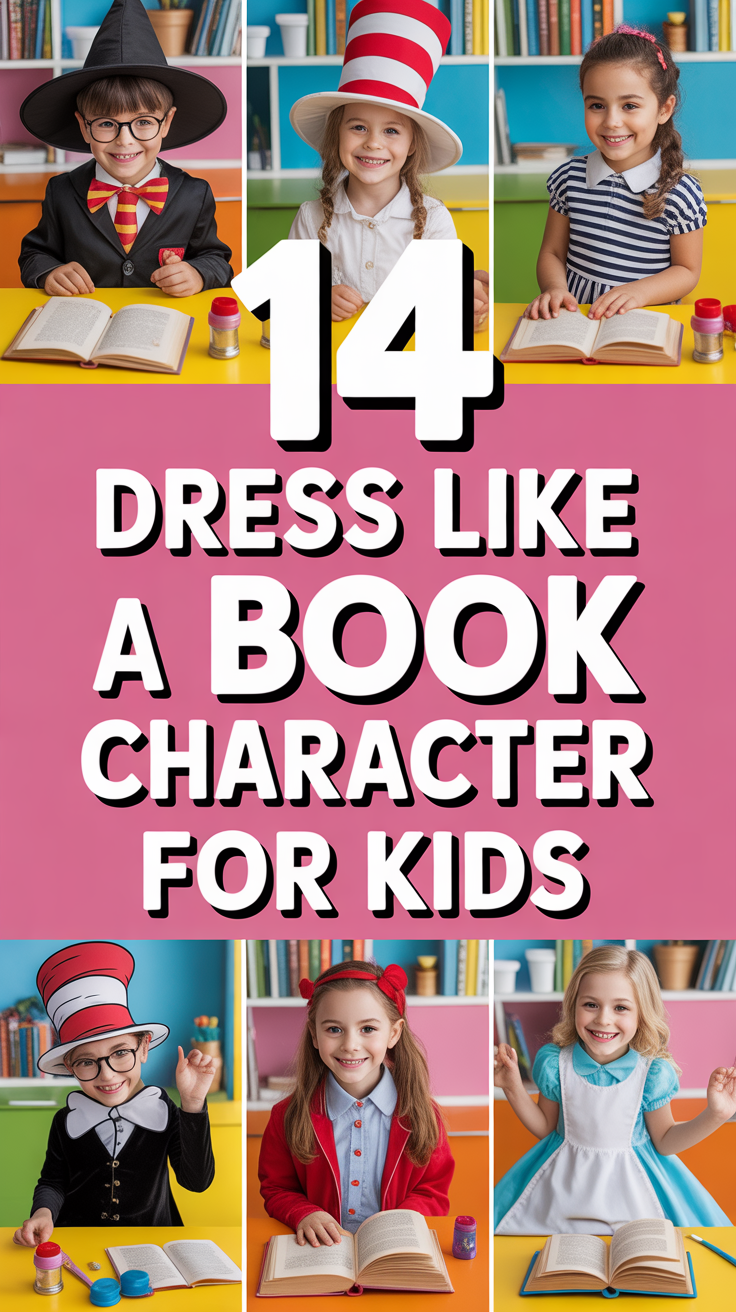 📚 14 Dress Like A Book Character For Kids