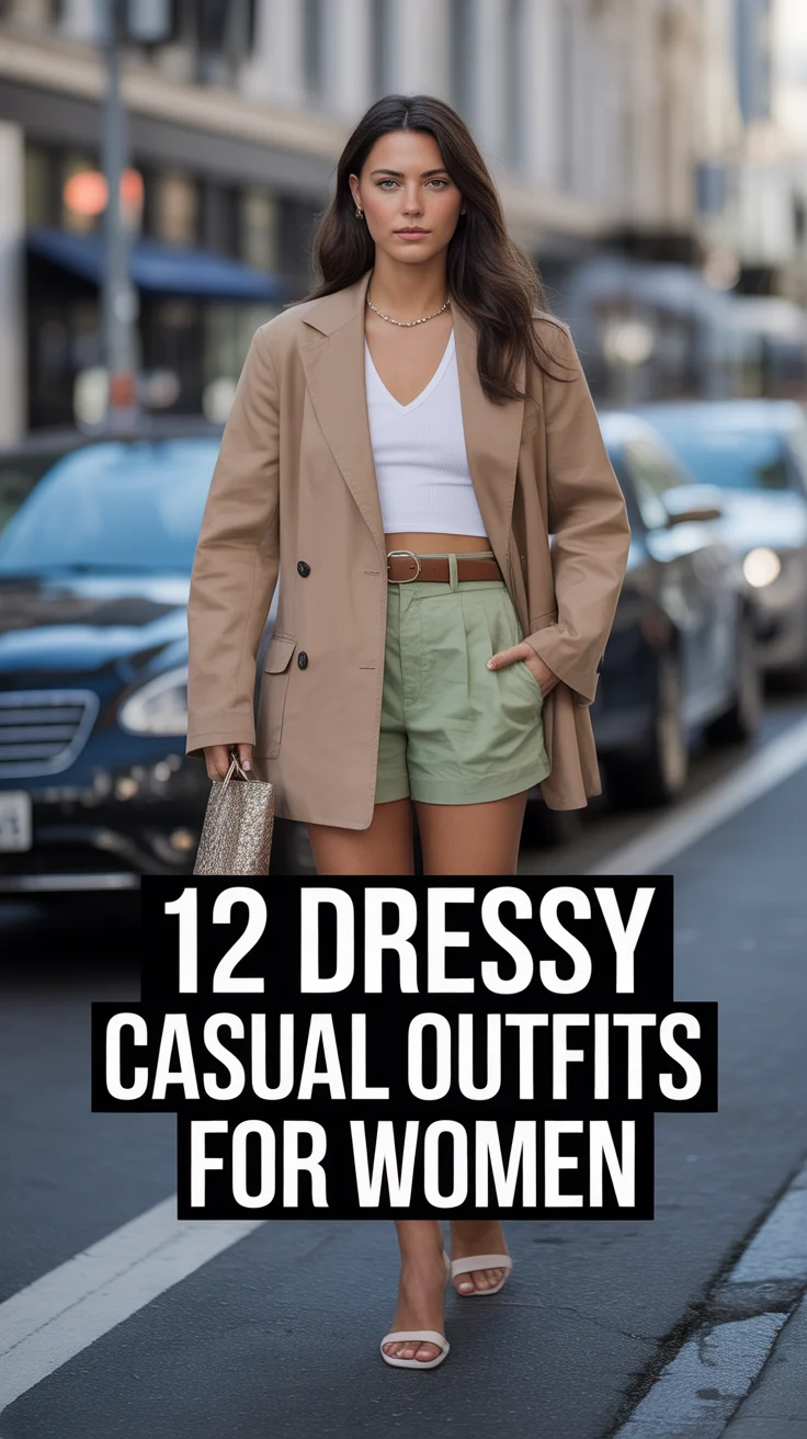 ✨ 12 Dressy Casual Outfits For Women