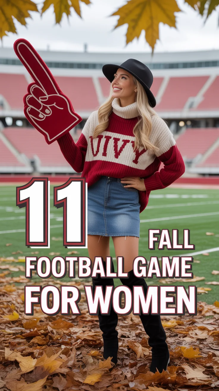 🏈 11 Fall Football Game Outfit For Women