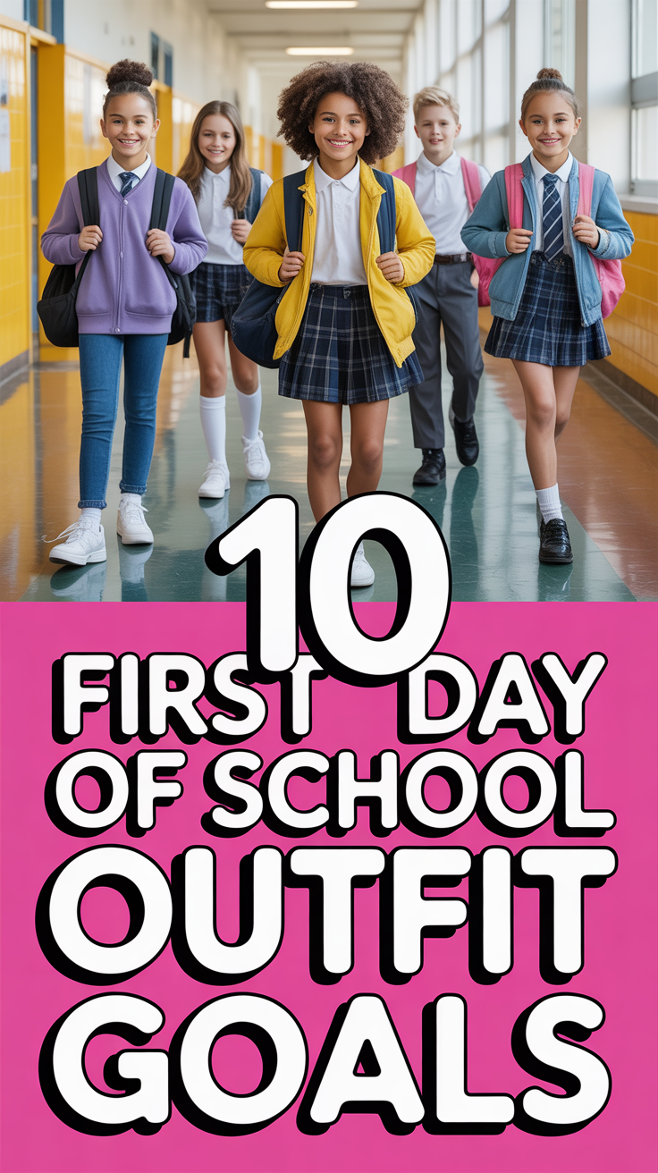 ✨ 10 First Day Of School Outfit Goals