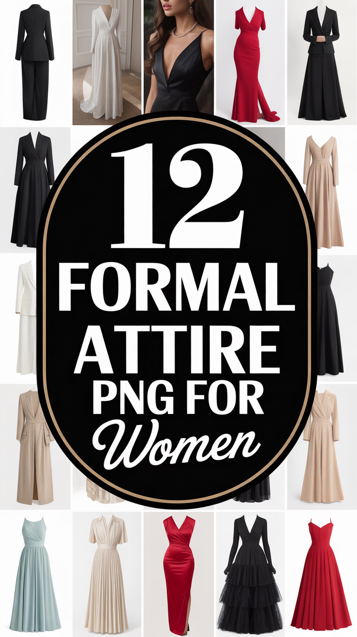 👗 12 Formal Attire Png For Women
