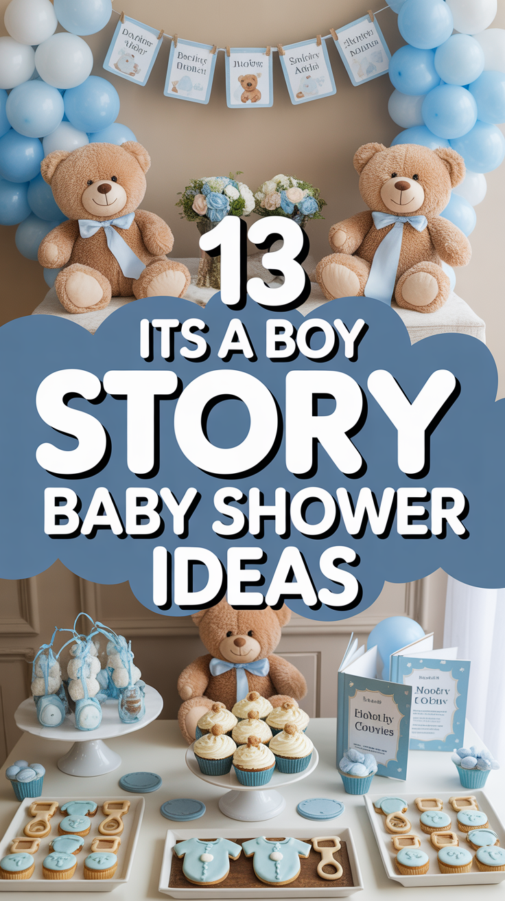 🧸 13 Its A Boy Story Baby Shower Ideas