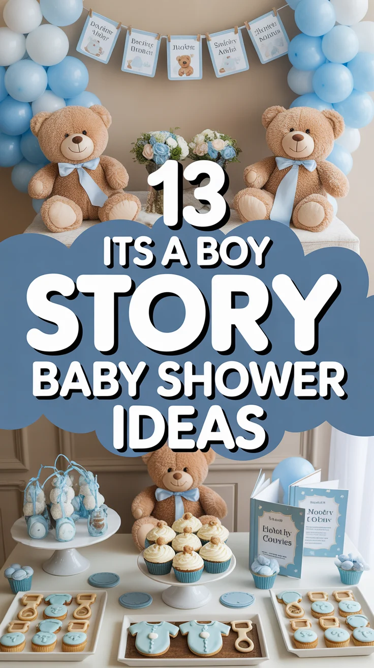 🧸 13 Its A Boy Story Baby Shower Ideas