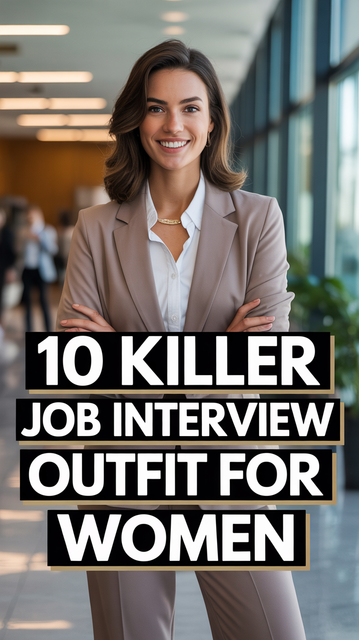 👗 10 Killer Job Interview Outfit for Women