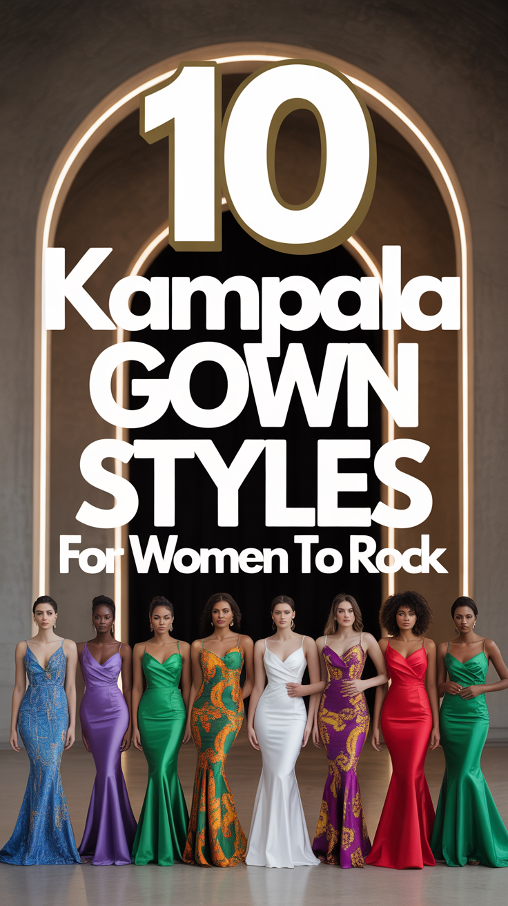 👗 10 Kampala Gown Styles For Women To Rock