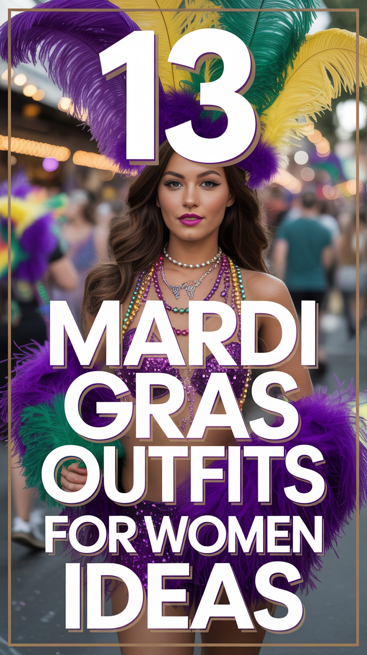🎭 13 Mardi Gras Outfits For Women Ideas