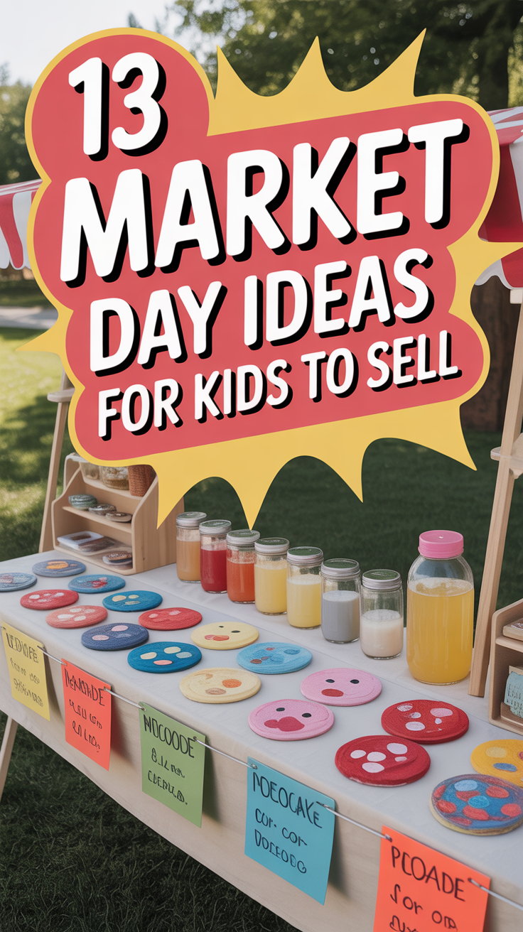 🧺 13 Market Day Ideas For Kids To Sell