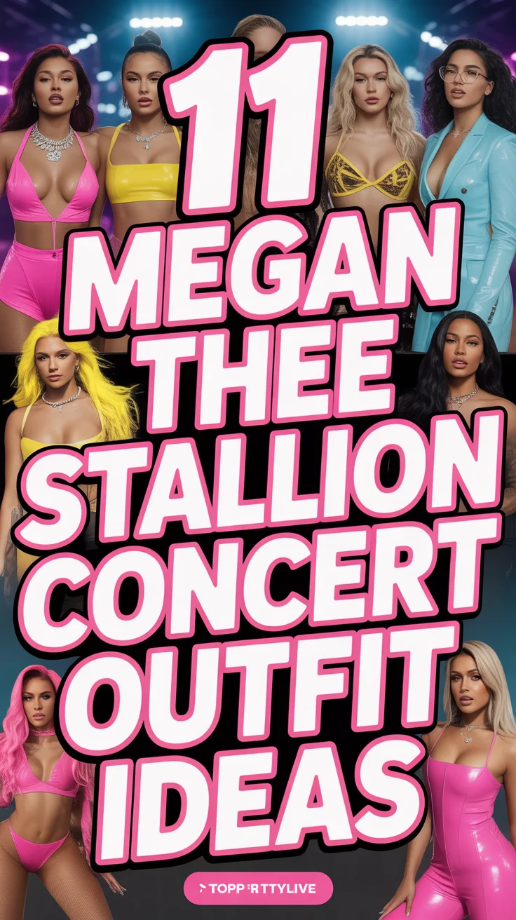🔥 11 Megan Thee Stallion Concert Outfit Ideas