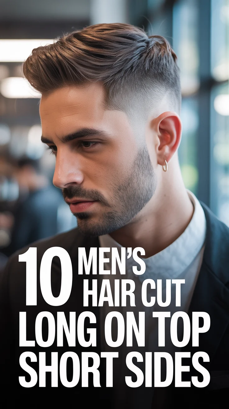 💈 10 Men’s Hair Cut Long On Top Short Sides