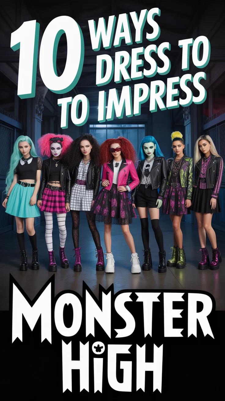 ✨ 10 Ways To Dress To Impress Monster High