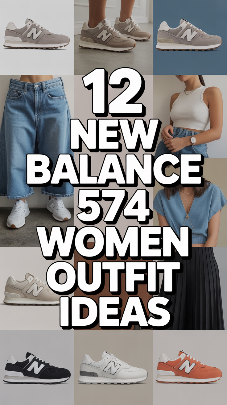 👟 12 New Balance 574 Women Outfit Ideas