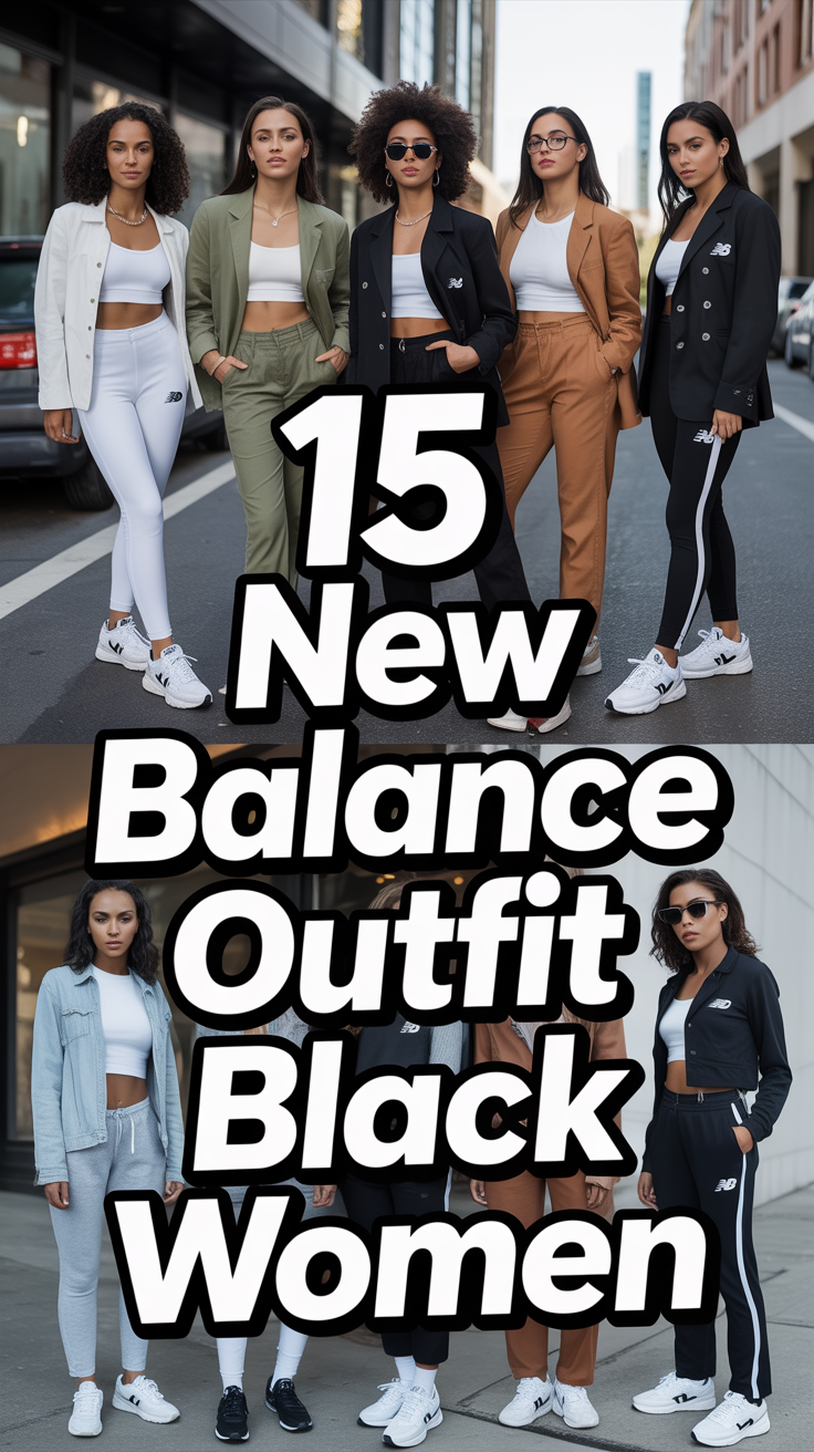 👟 15 New Balance Outfit Black Women