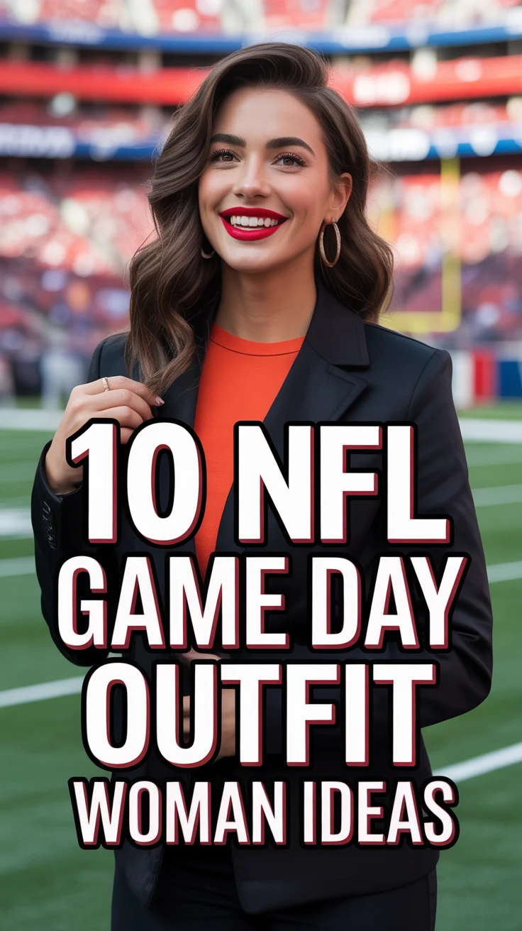 🏈 10 NFL Game Day Outfit Woman Ideas