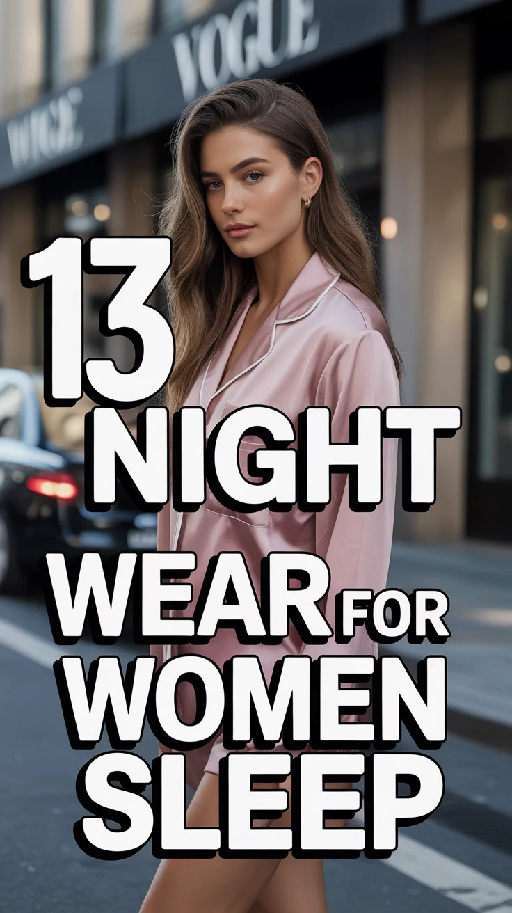 🌙 13 Night Wear For Women Sleep