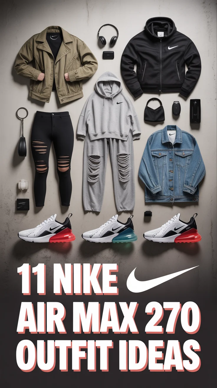 👟 11 Nike Air Max 270 Outfit Ideas