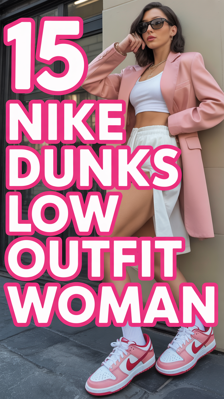 👟 15 Nike Dunks Low Outfit Woman