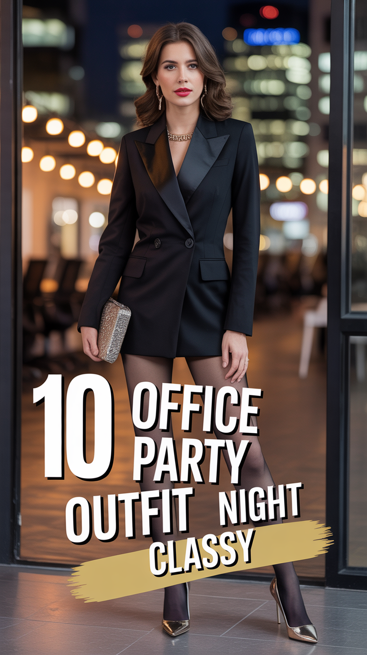 💫 10 Office Party Outfit Night Classy