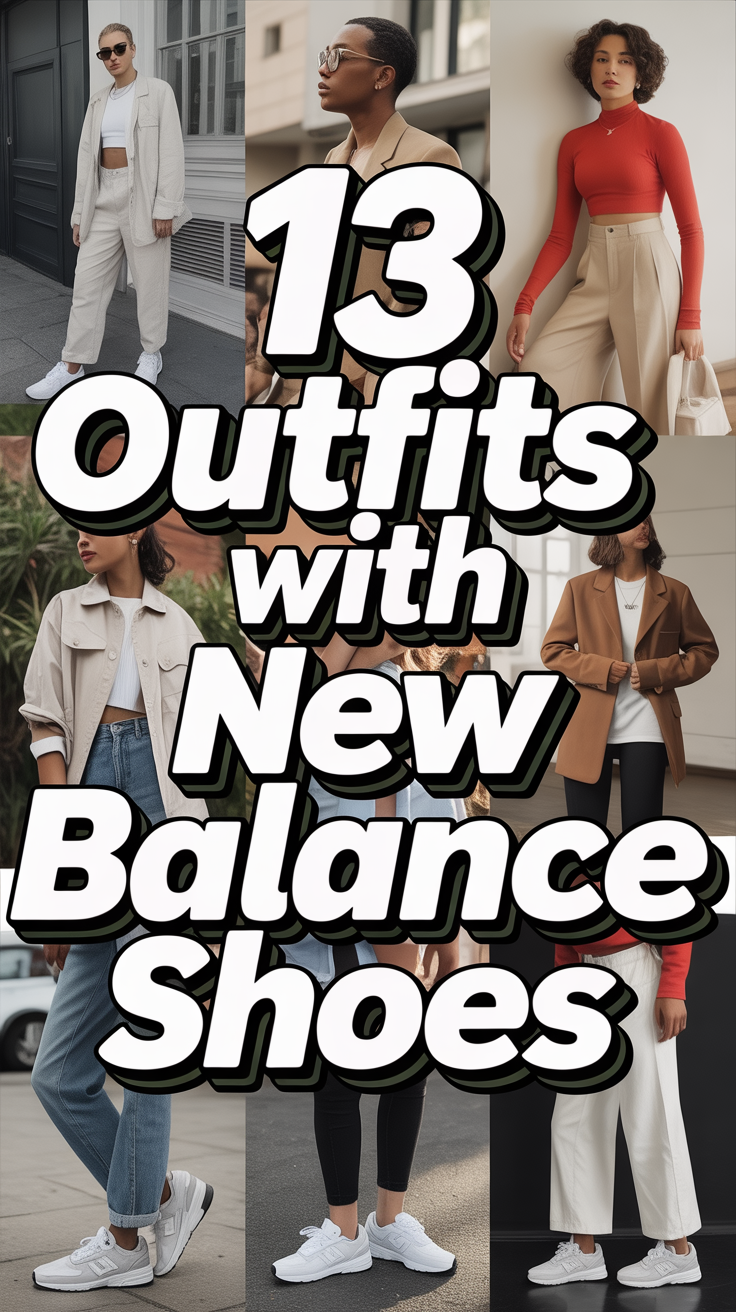 👟 13 Outfits With New Balance Shoes