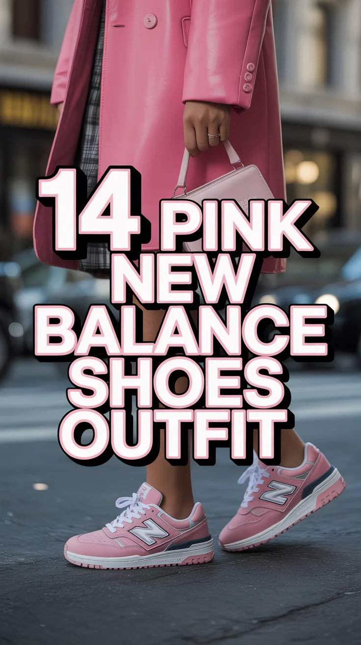 👟 14 Pink New Balance Shoes Outfit