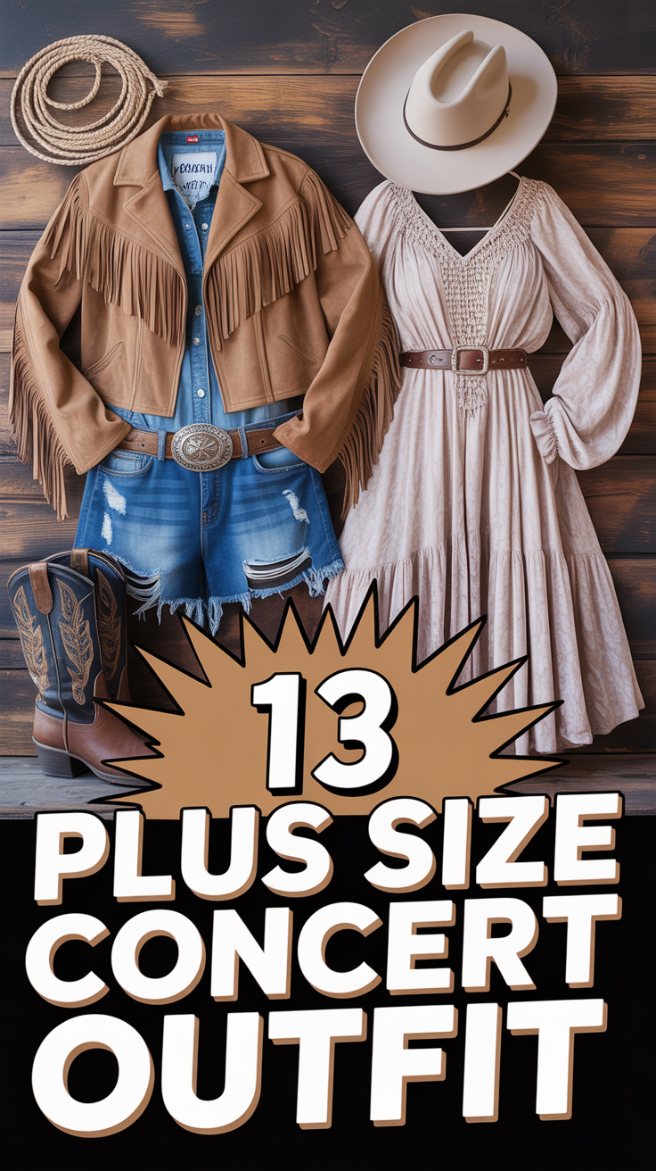 🤠 13 Plus Size Country Concert Outfit