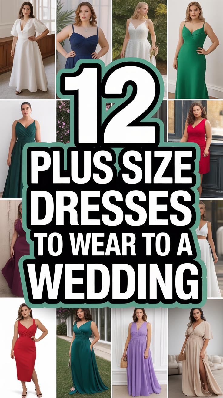 👗 12 Plus Size Dresses to Wear to a Wedding