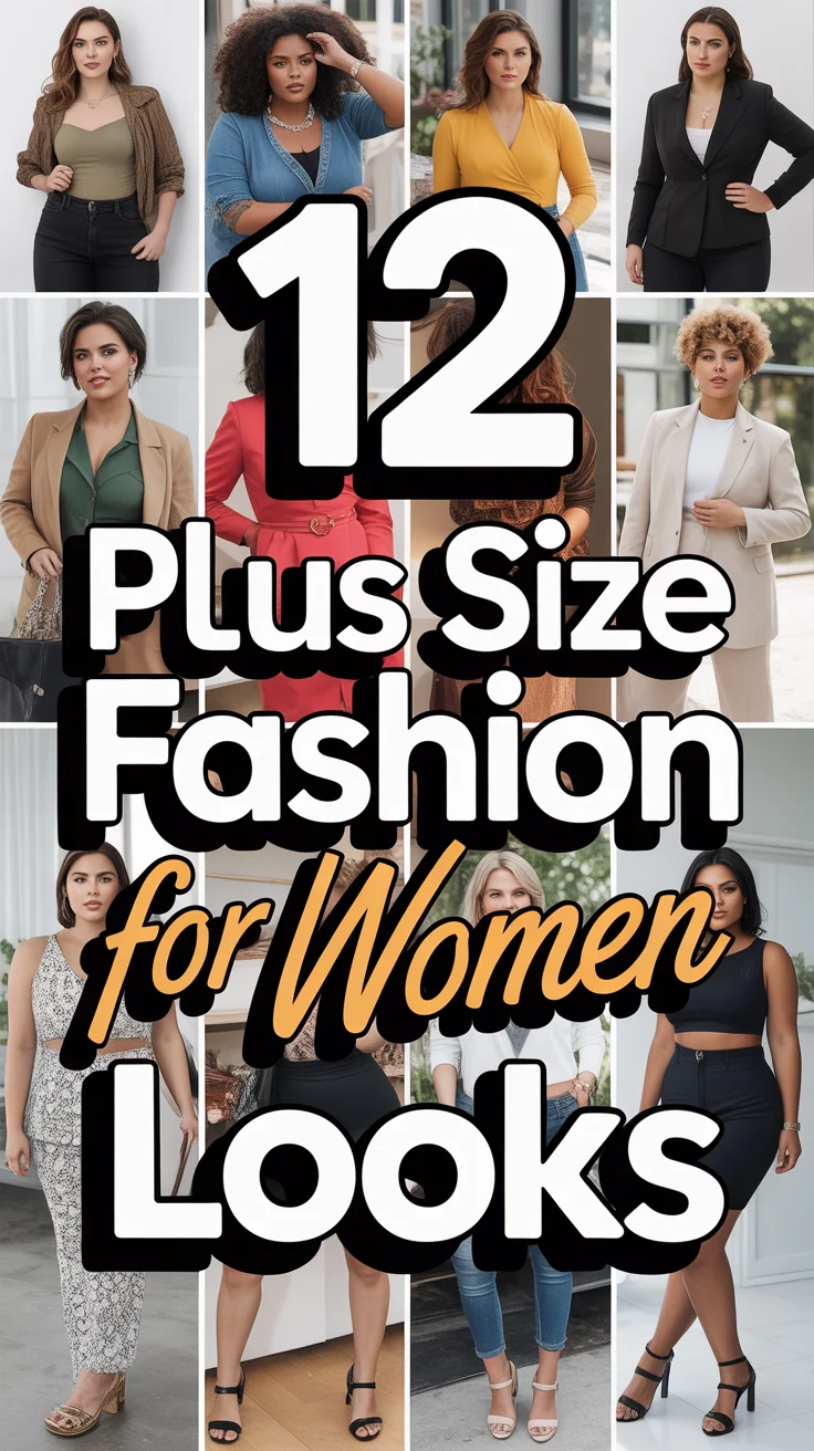 ✨ 12 Plus Size Fashion For Women Looks