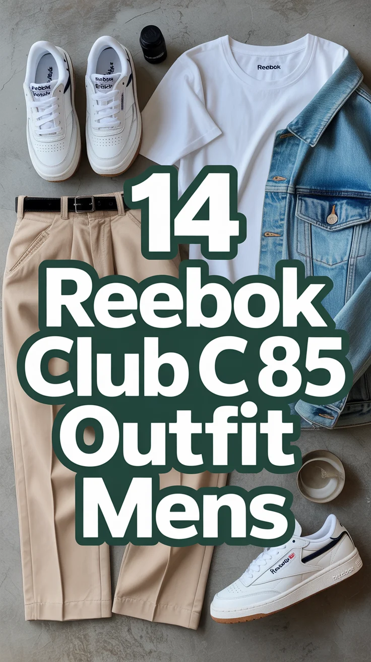 👟 14 Reebok Club C 85 Outfit Mens