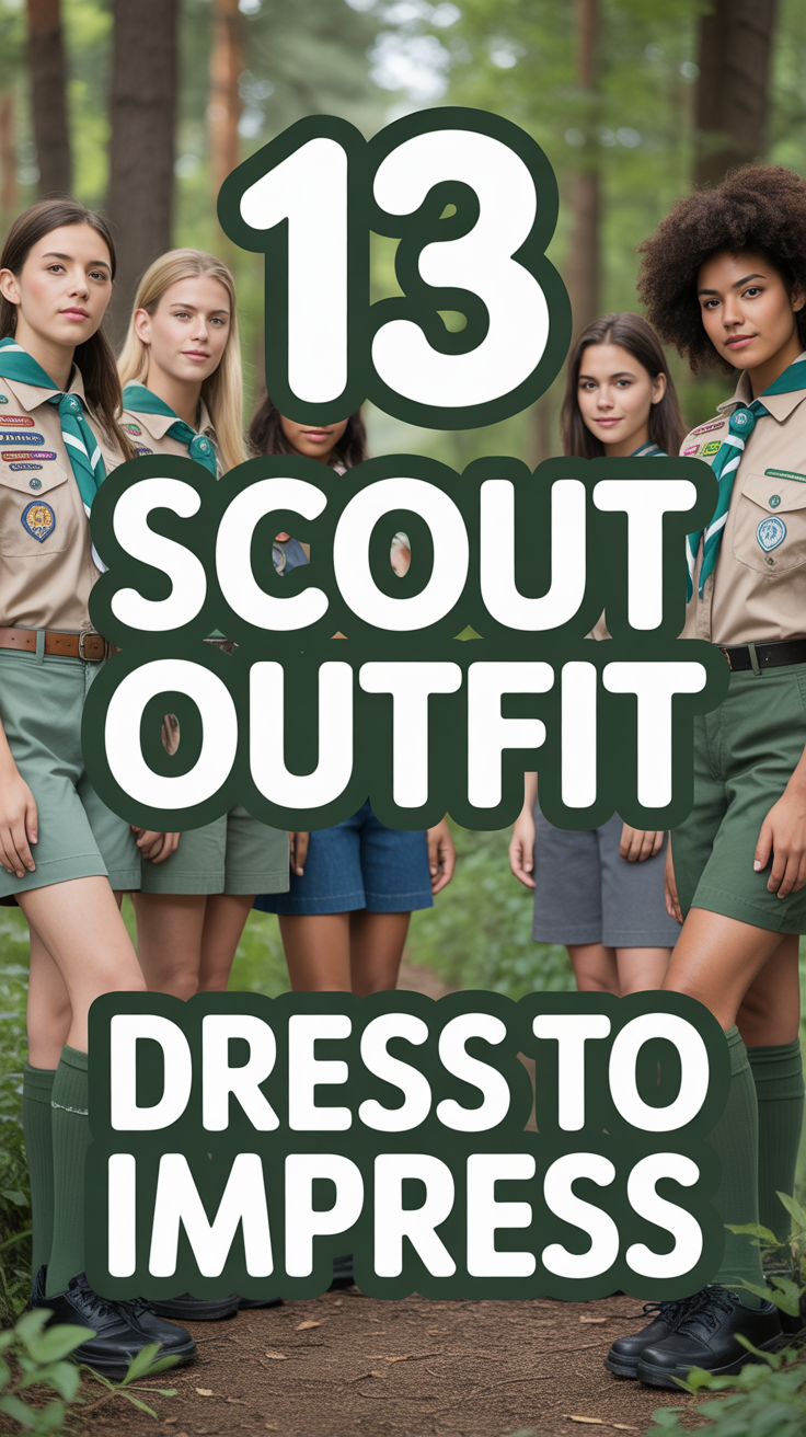 🧭 13 Scout Outfit Dress To Impress