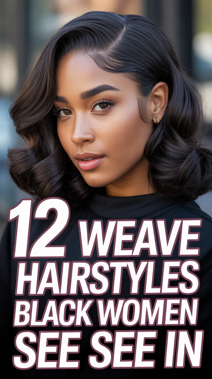 ✨ 12 Weave Hairstyles For Black Women