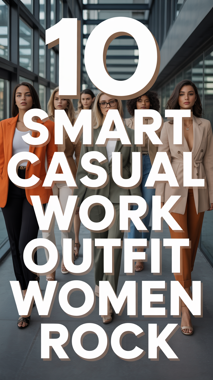 ✨ 10 Smart Casual Work Outfit Women Rock