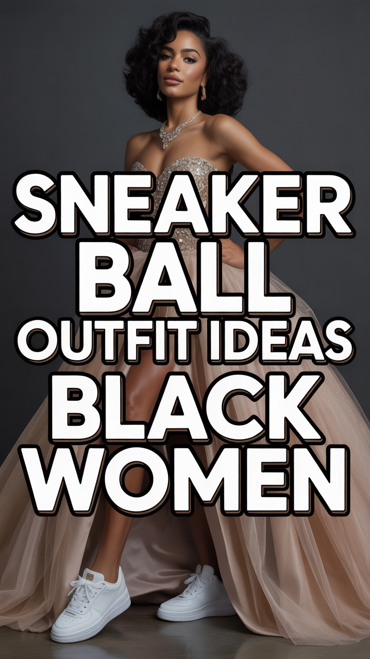 12 Sneaker Ball Outfit Ideas For Black Women