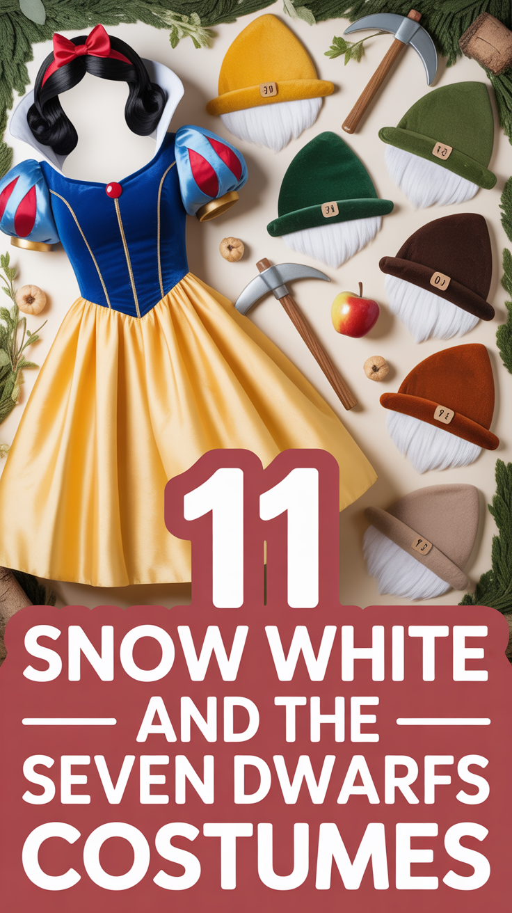 🧚 11 Snow White And The Seven Dwarfs Costumes