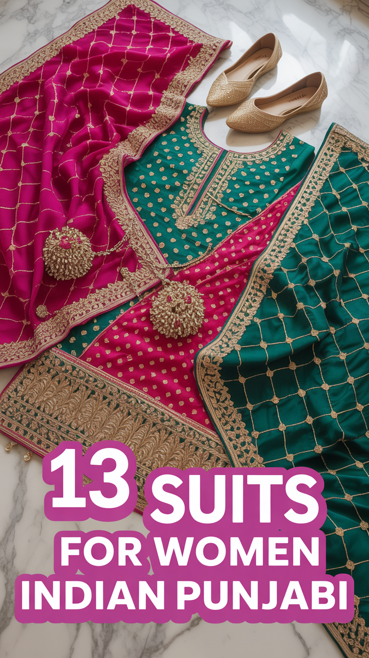 🪩 13 Suits For Women Indian Punjabi