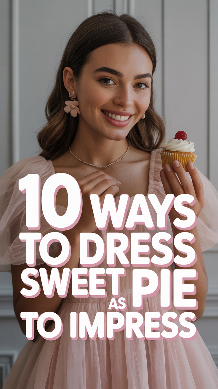 🍰 10 Ways to Dress Sweet as Pie to Impress