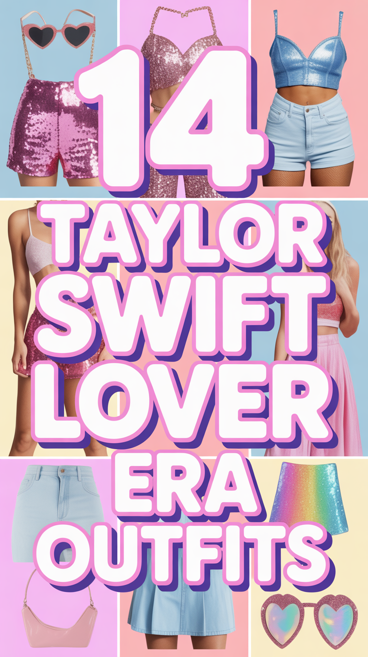 💗 14 Taylor Swift Lover Era Outfits